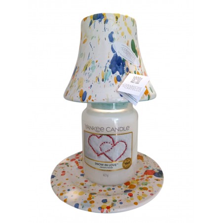 Lampada per candela in barattolo Dimensioni 27 x 19,5 cm