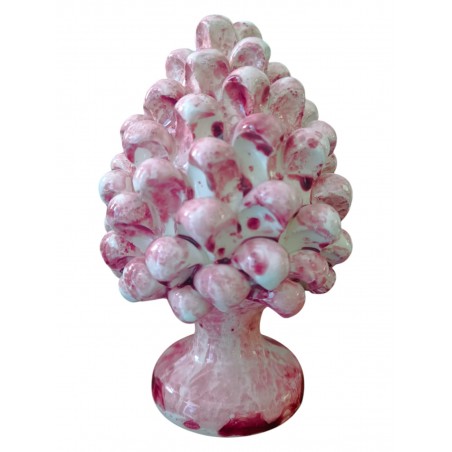 Pigna rosa h.16 cm