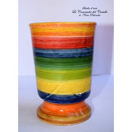 Bicchiere Portaspazzolini Linea Policroma