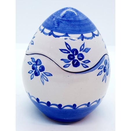 Uovo Portacioccolatini Portagioielli 9,50 x 12 cm.