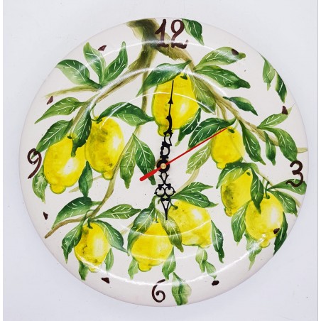 Orologio da muro Linea Limoni diametro 26 cm.