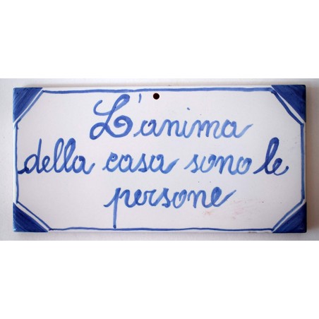 Targa da interno/esterno