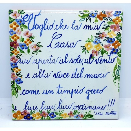 Targa da interno/esterno