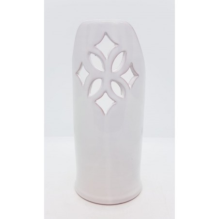 Portabicchieri Linea Traforo Bianco Dimensioni 22 x 9,5 cm