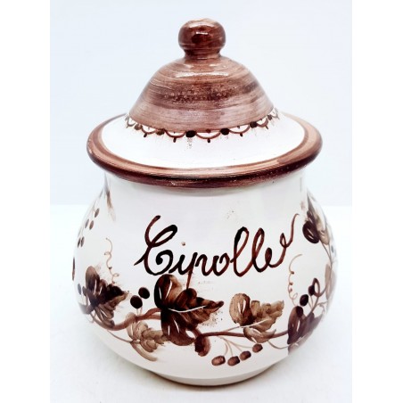 Barattolo Cipolle Linea Edere Marroni