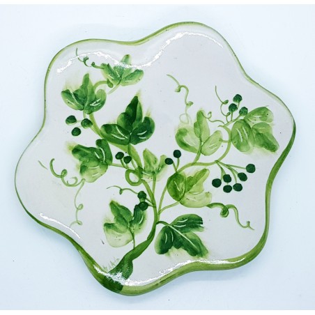 Sottopentola a fiore Linea Edere 17 x 17 cm