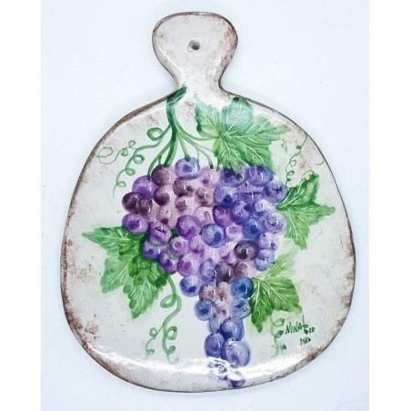 Tagliere Sottopentola Linea Uva 18 x 14 cm
