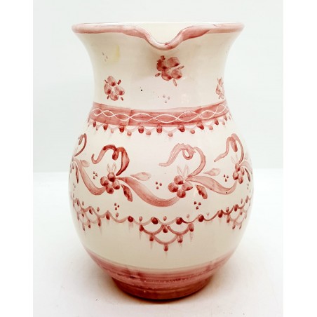 Brocca Linea Fiori Rosa 18 x 17 cm