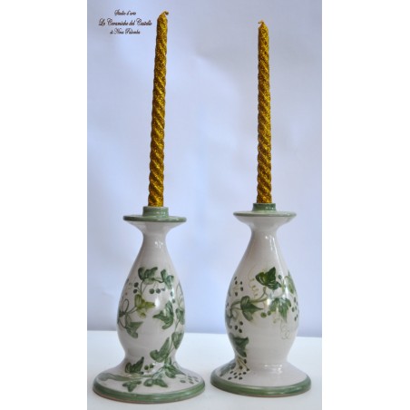 Coppia di Candelabbri 13,5 x 11 cm