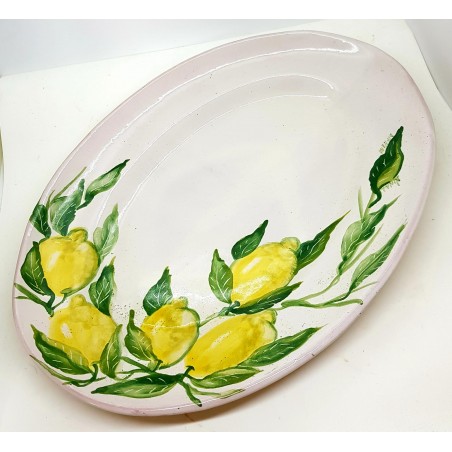 Ovale Limoni per Antipasti e Contorni 38 x 27 cm