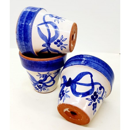 n.3 Vasi Linea Fiori diametro 9 x h 8,60 cm