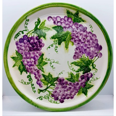 Piatto Dolce Piatto Pizza Linea Uva