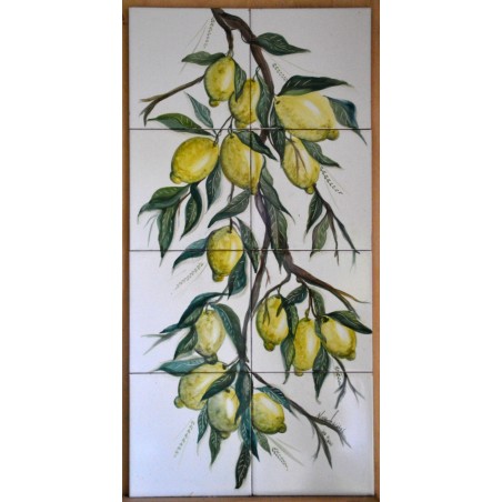 Pannello Decorativo cm 80 x 20 Linea Limoni