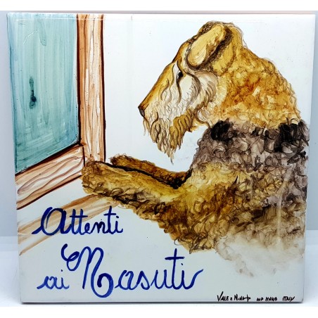 Targa Attenti al cane