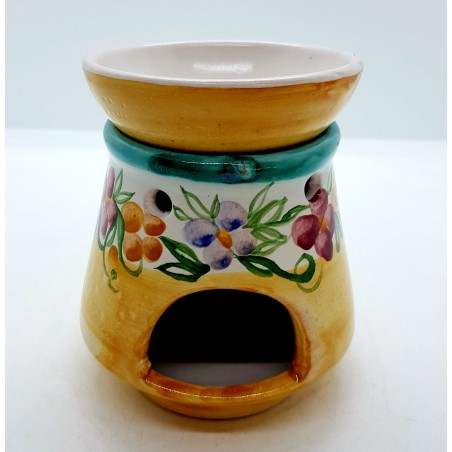 Aroma Diffusore Porta candela Linea Fiori di Nina 11 x 10 cm