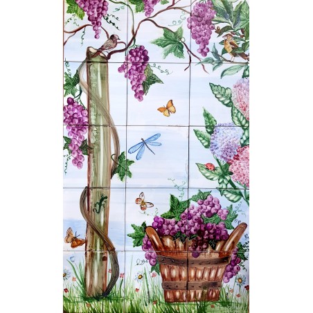 Pannello Uva 100 x 60 cm