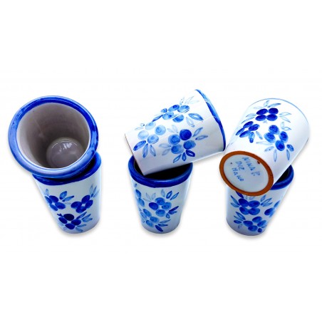 Set di 6 Bicchierini da Liquore Dimensioni h 6,5 x l 5 centimetri cadauno